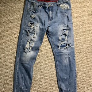 🌟Men’s ripped skinny jeans🌟